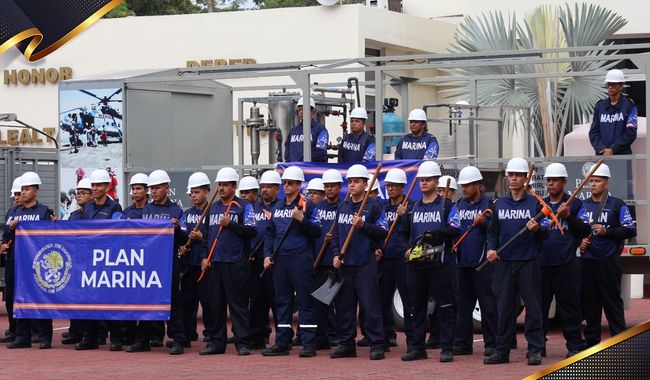 Marina activa el Plan Marina en el Pacífico mexicano ante el paso del huracán Vance