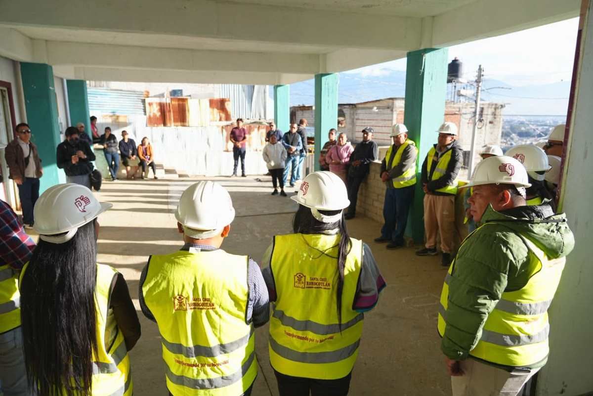 Municipio de Santa Cruz Xoxocotlán inicia seis obras de infraestructura vial, sanitaria y de salud