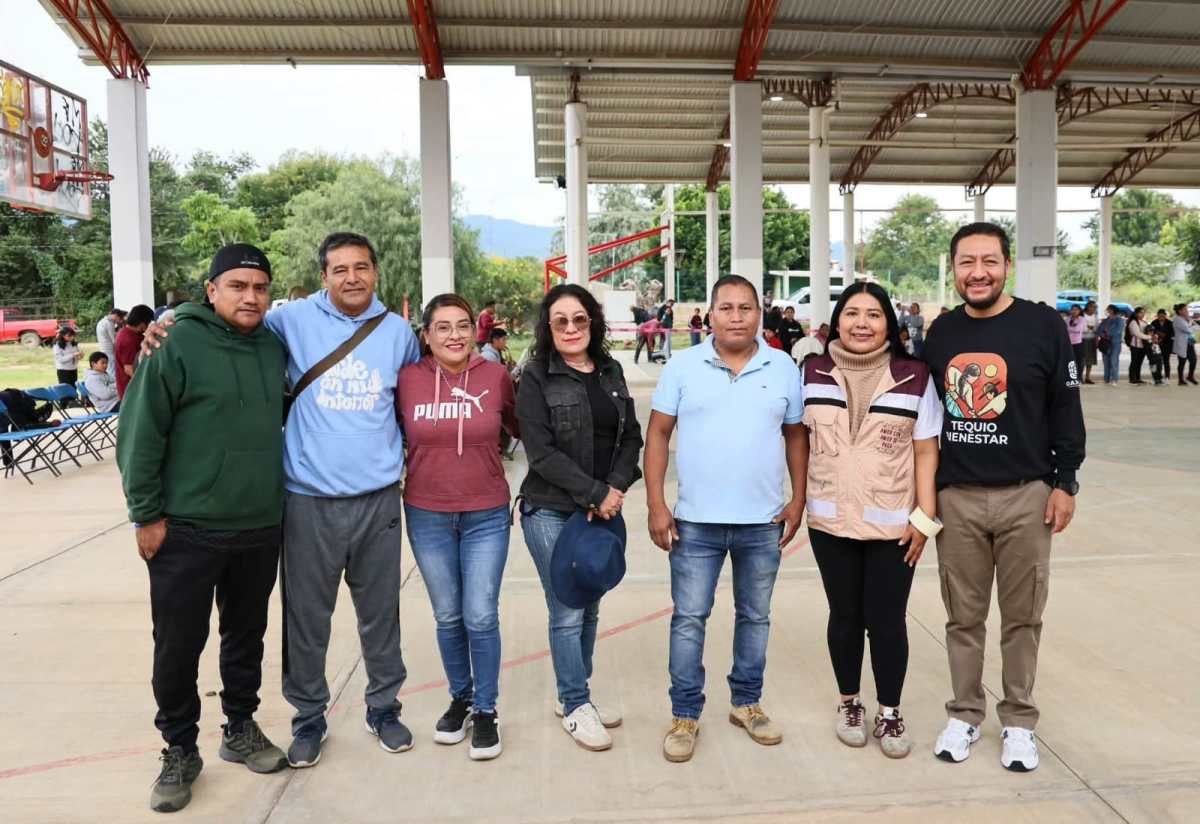 Realizan jornada de tequio para rehabilitar espacios públicos en Cuilápam de Guerrero
