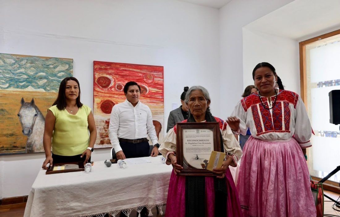 Reconocen a diez guardianes del patrimonio cultural de Oaxaca con el programa Tesoros Humanos Vivos